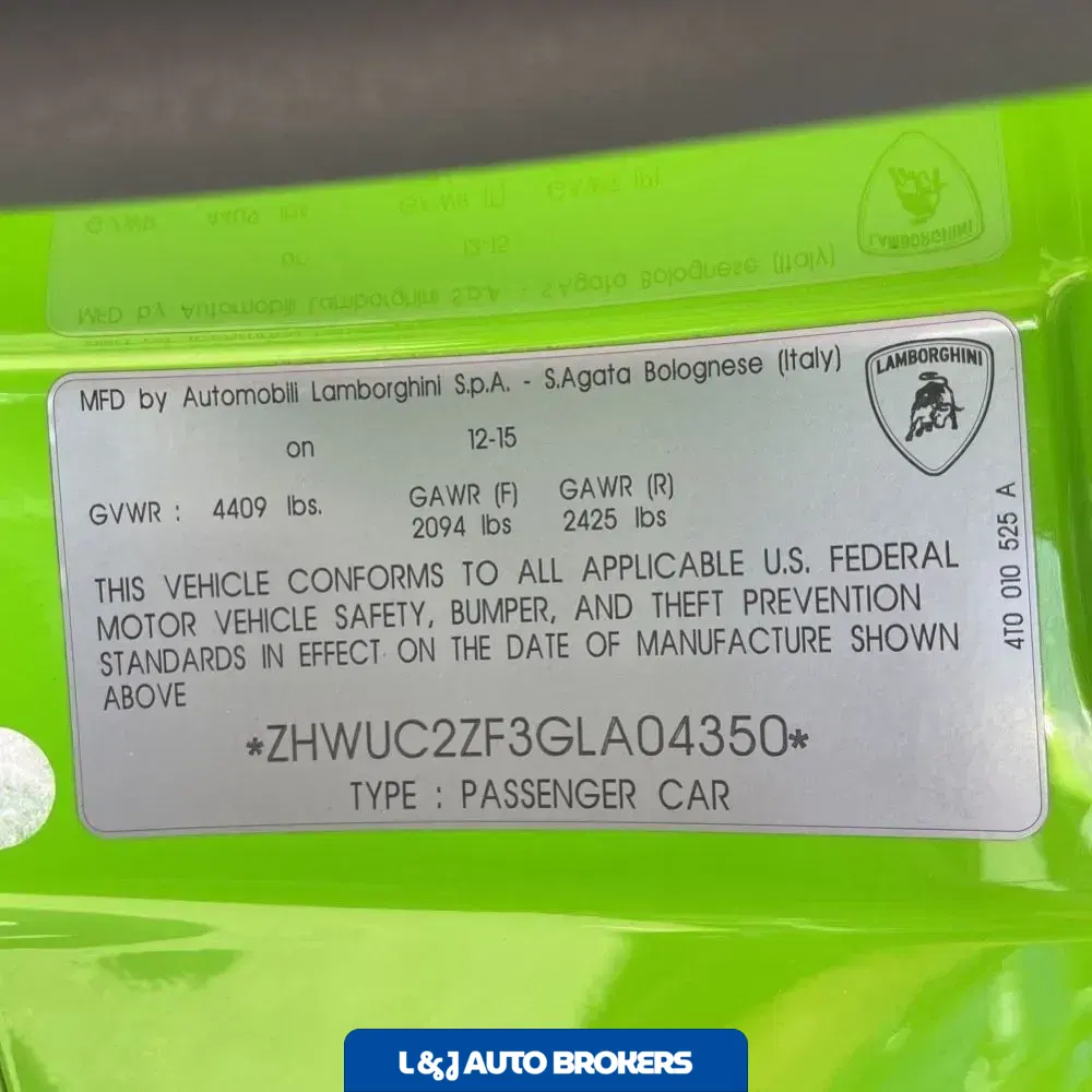 2016 Lamborghini Huracan LP 580-2