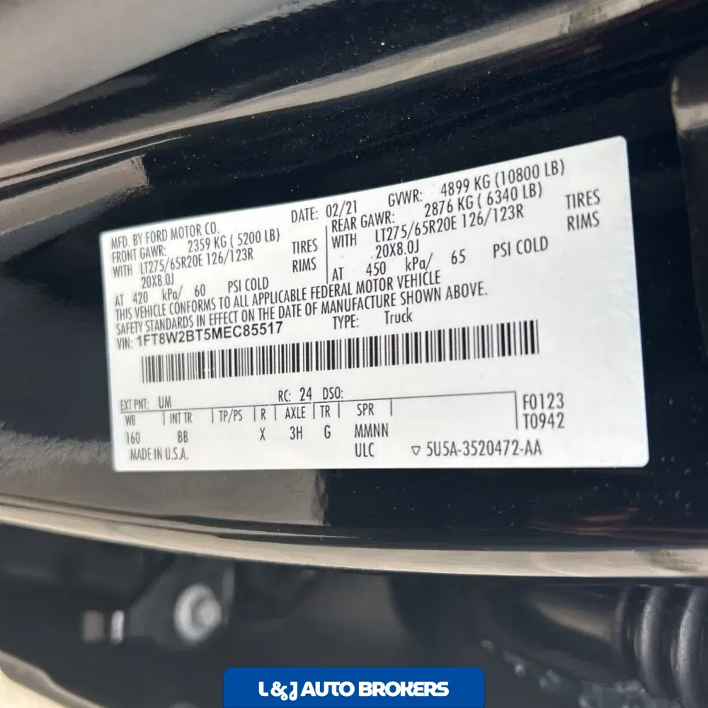 2021 Ford F-250 Super Duty Platinum