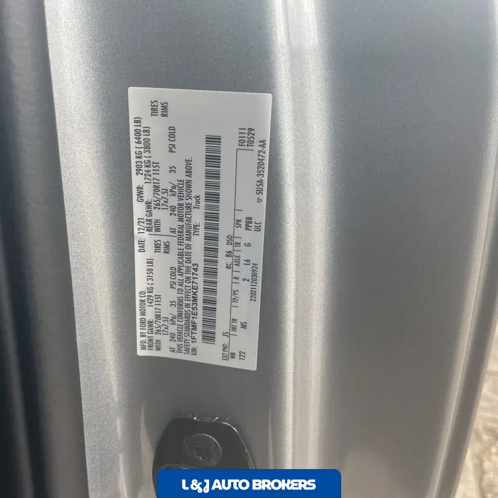 2021 Ford F-150 XLT