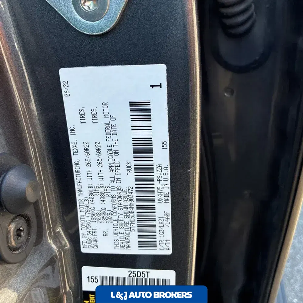 2022 Toyota Tundra Platinum HV