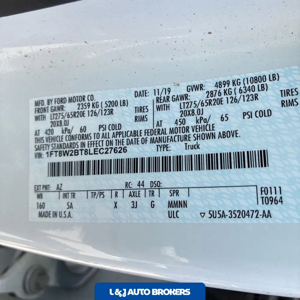 2020 Ford F-250 Super Duty Lariat