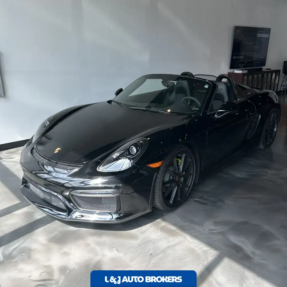 2016 Porsche Boxster Spyder