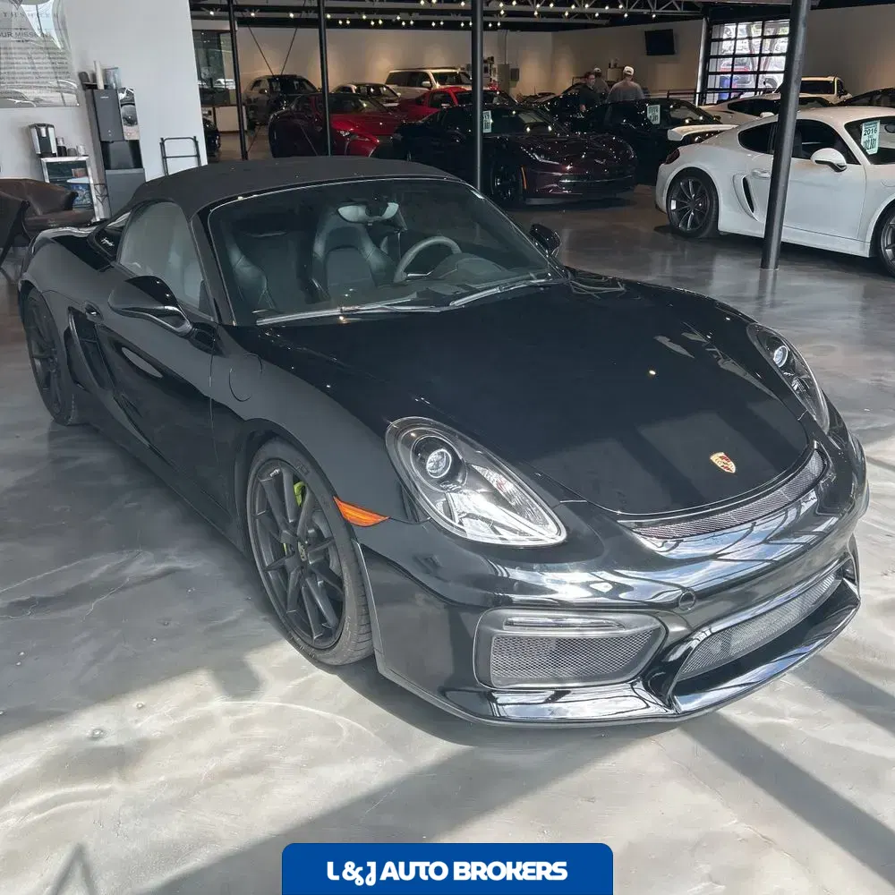 2016 Porsche Boxster Spyder