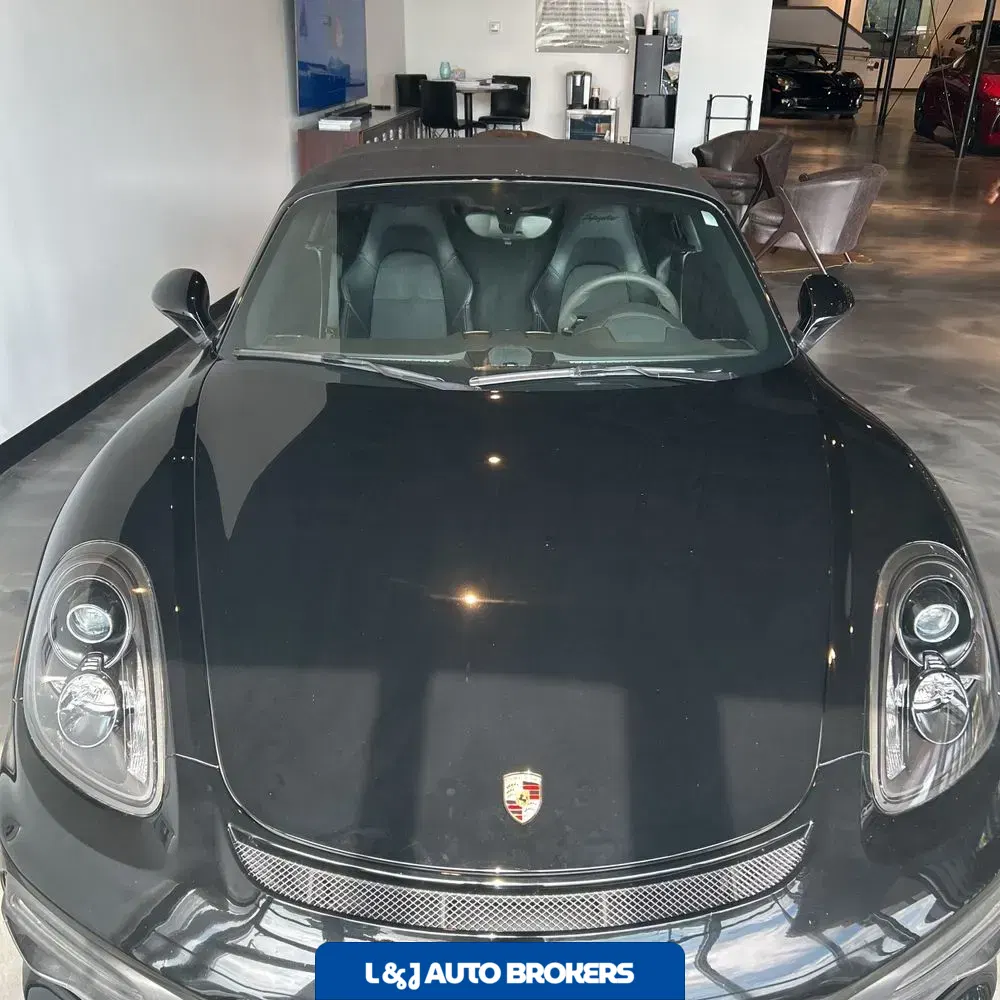 2016 Porsche Boxster Spyder