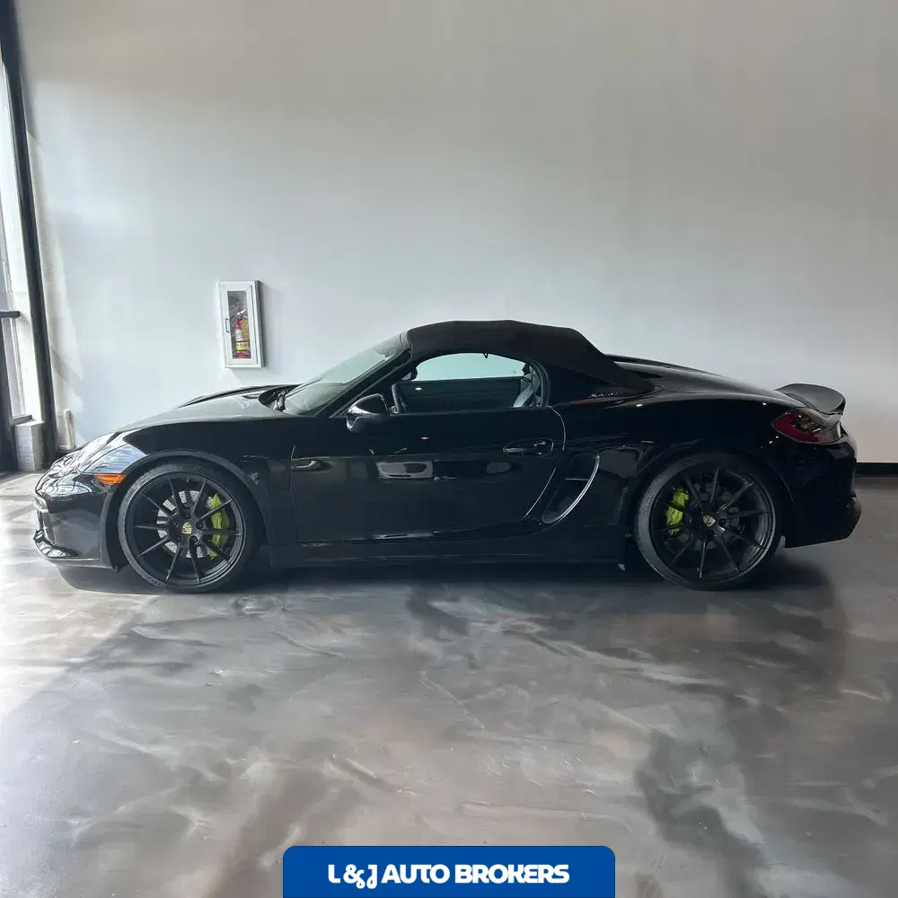 2016 Porsche Boxster Spyder
