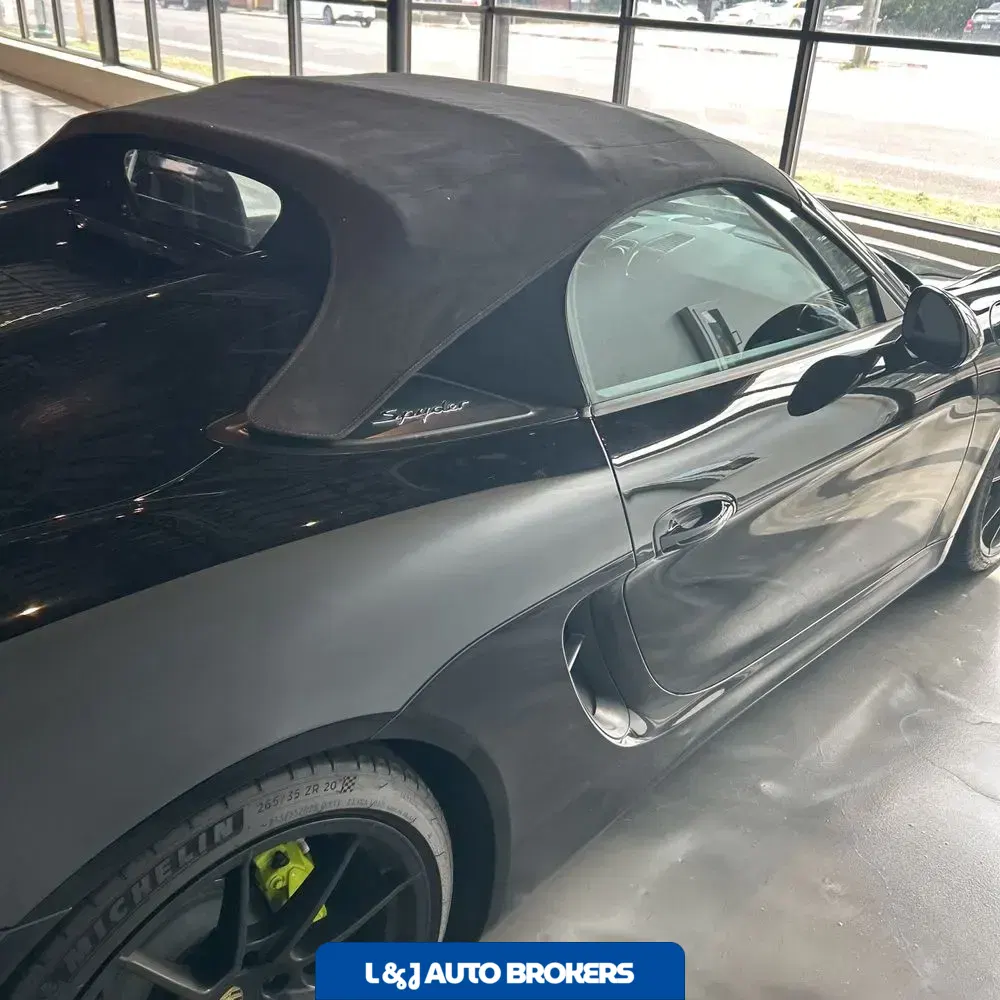 2016 Porsche Boxster Spyder
