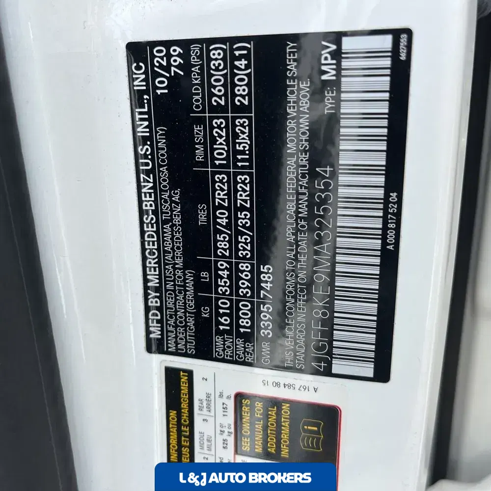 2021 Mercedes-Benz GLS AMG GLS 63
