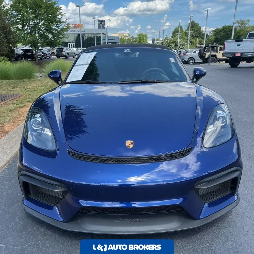 2023 Porsche 718 Boxster Spyder