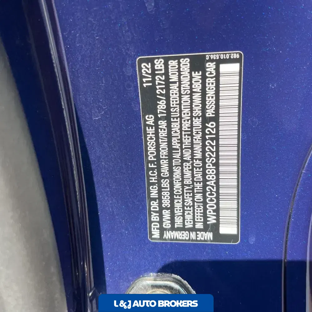2023 Porsche 718 Boxster Spyder
