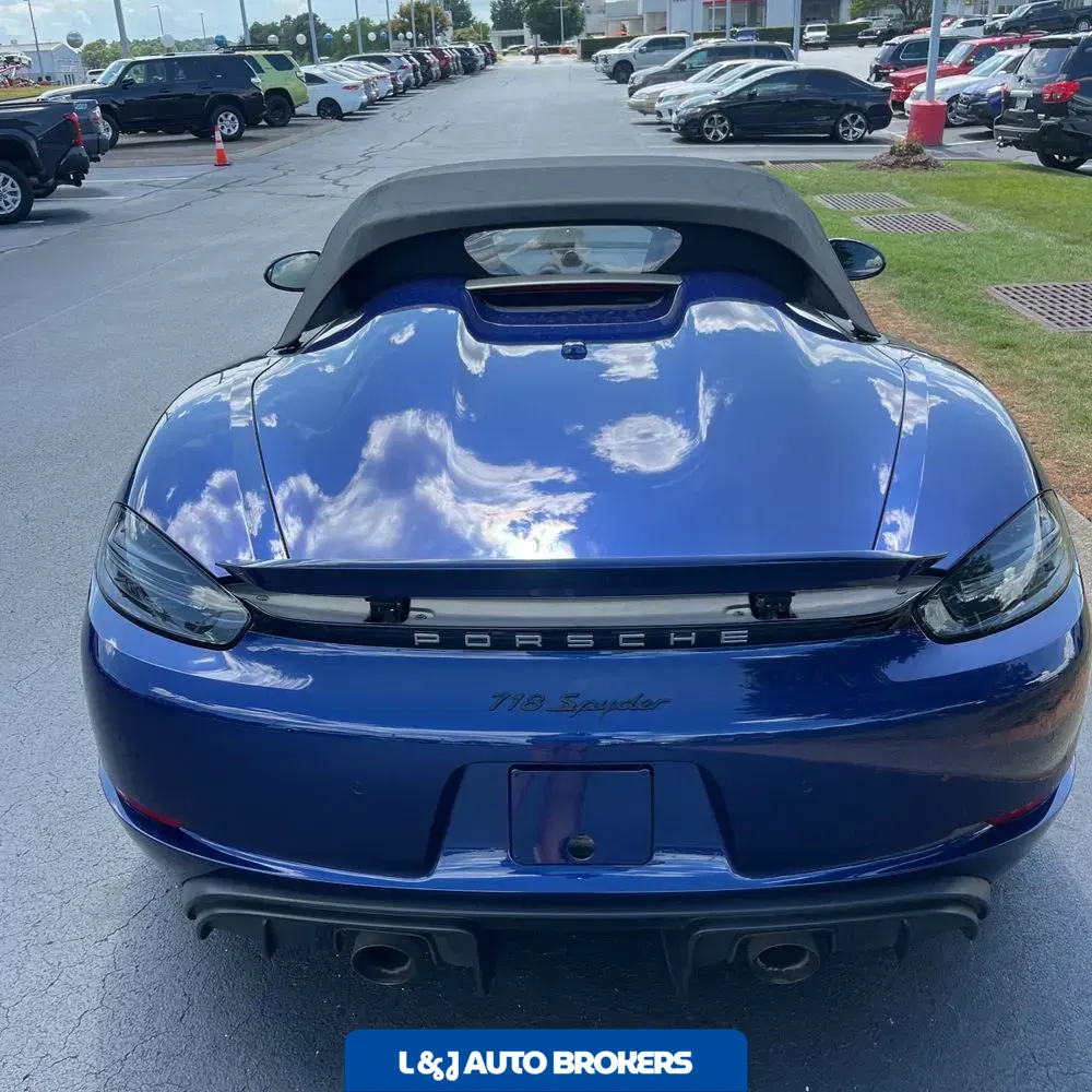 2023 Porsche 718 Boxster Spyder