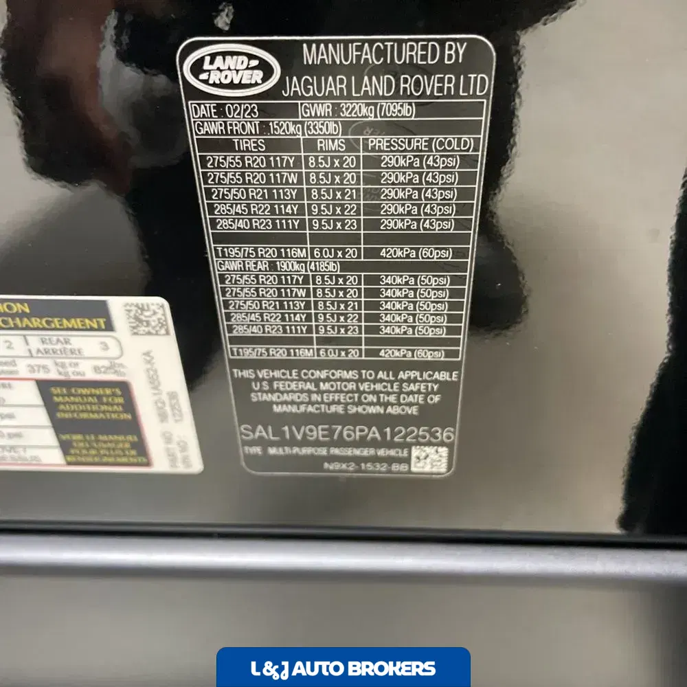 2023 Land Rover Range Rover Sport First Edition