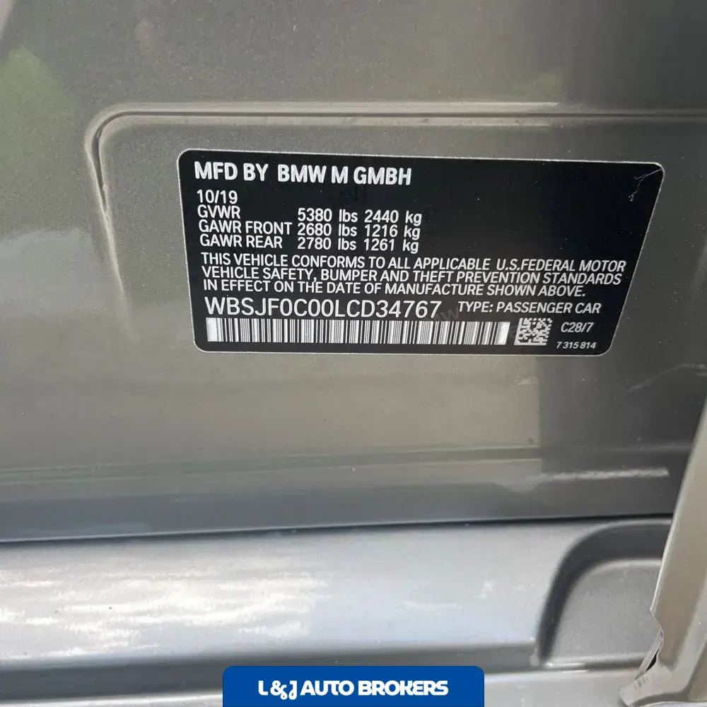 2020 BMW M5 Base