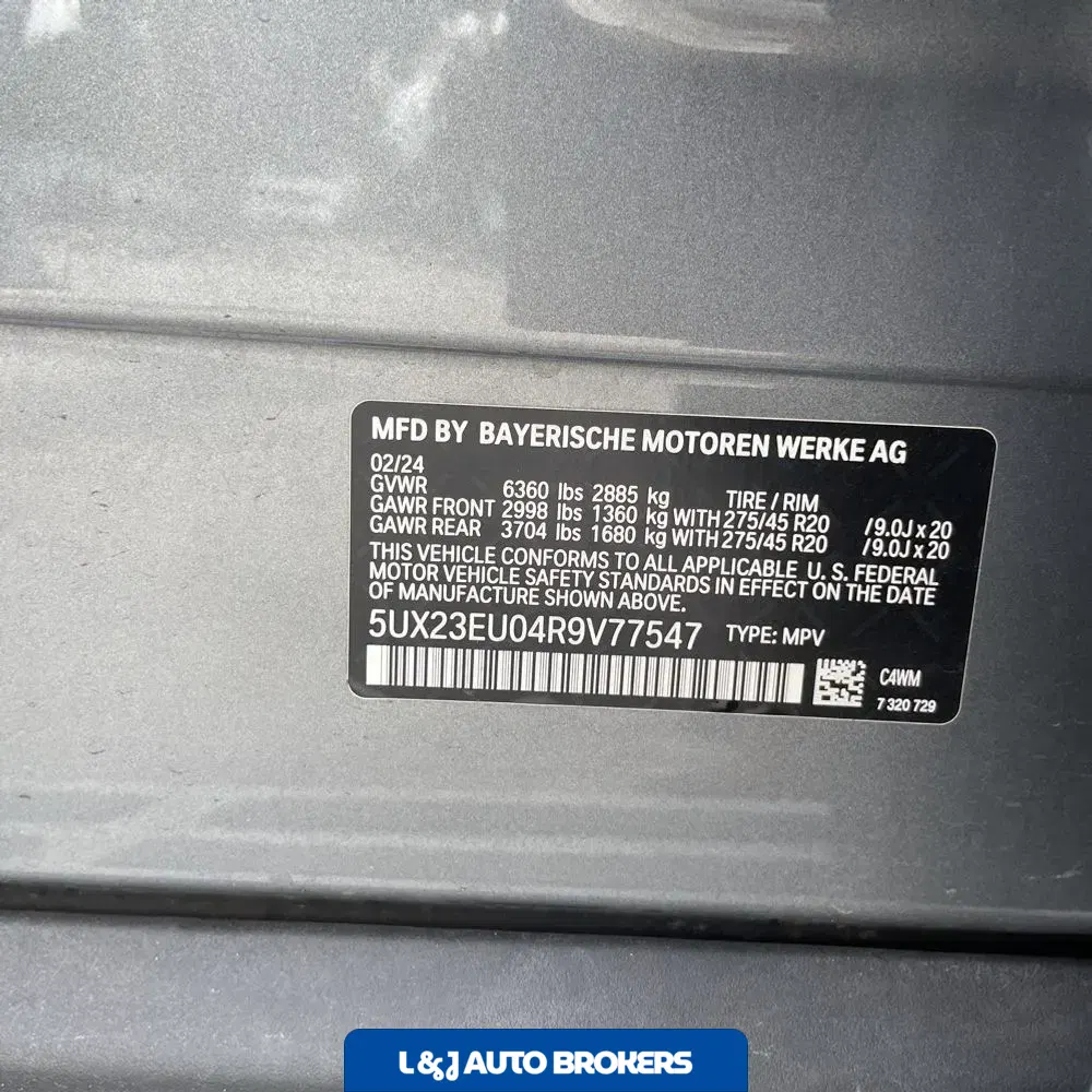 2024 BMW X5 XDrive40i