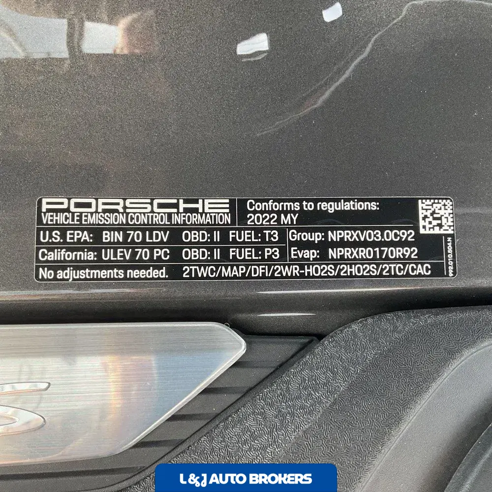 2022 Porsche 911 Carrera 4S