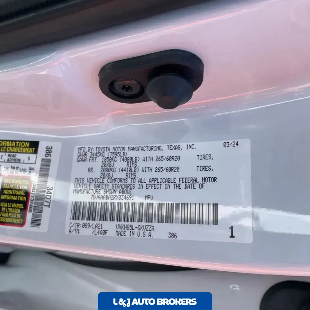 2024 Toyota Sequoia Platinum