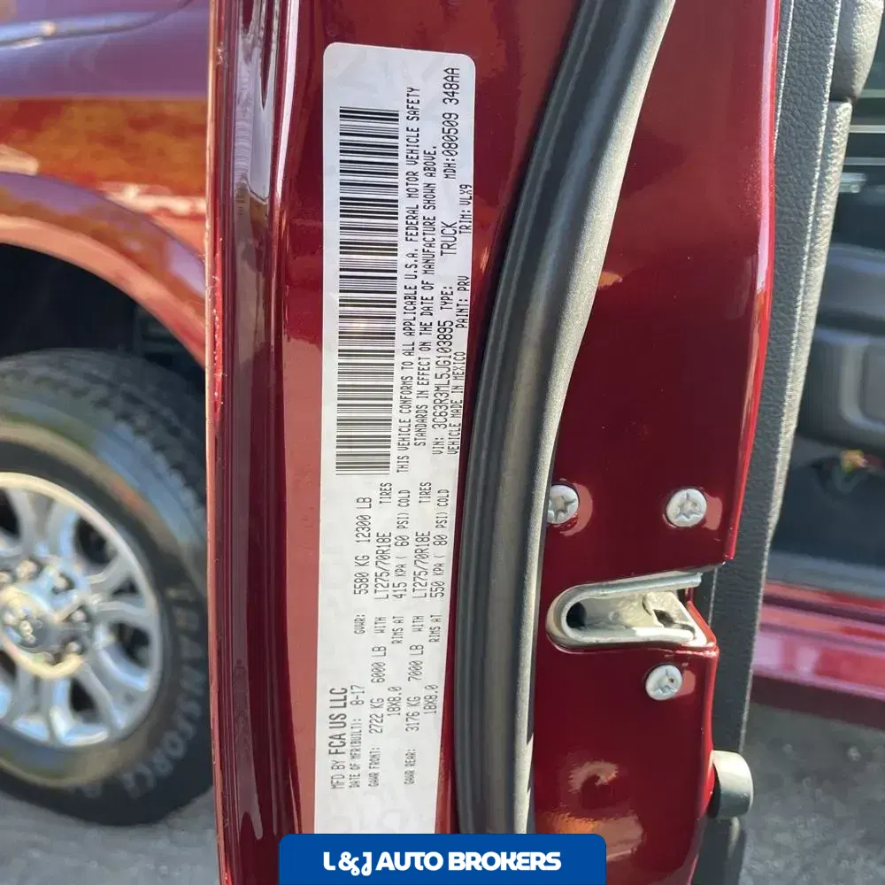 2018 Ram 3500 Laramie