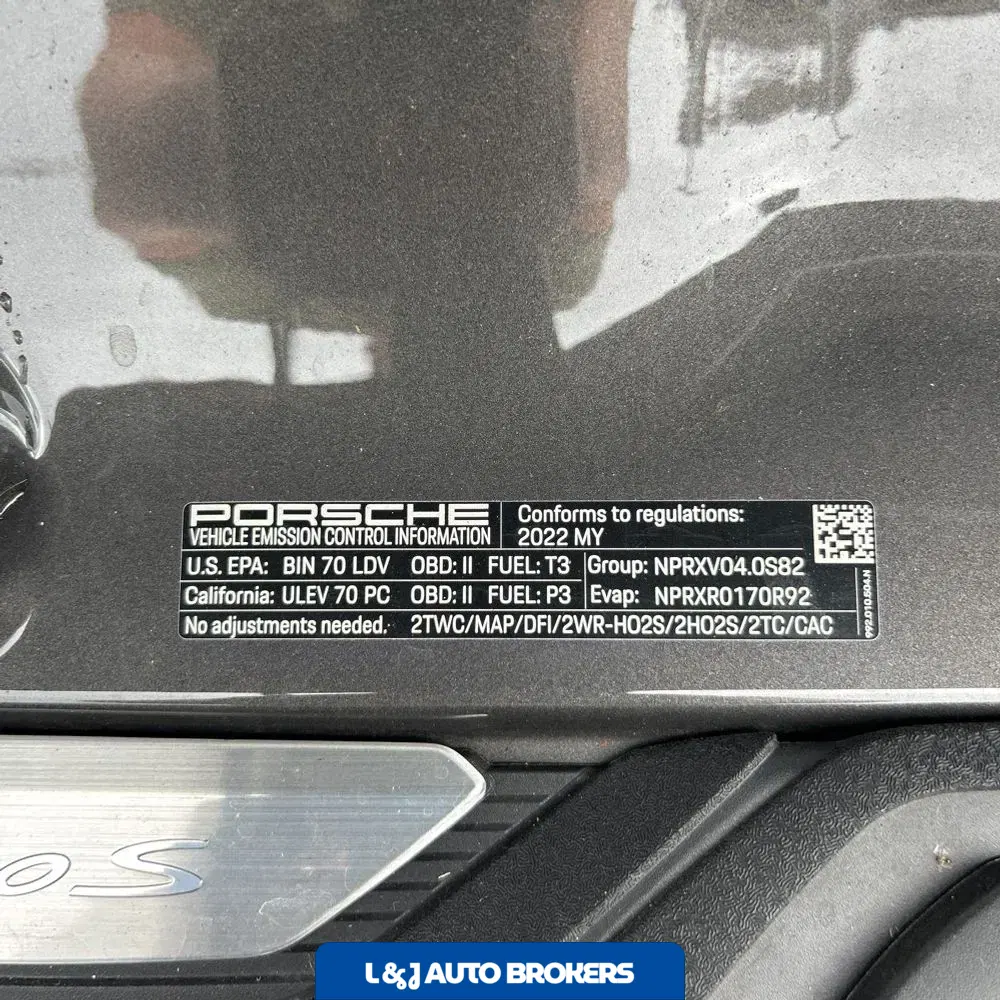 2022 Porsche 911 Turbo S