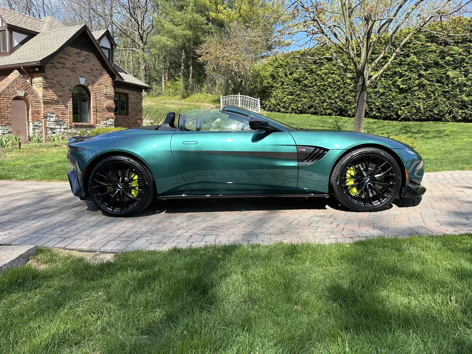 60-Mile 2023 Aston Martin Vantage Roadster F1 Edition