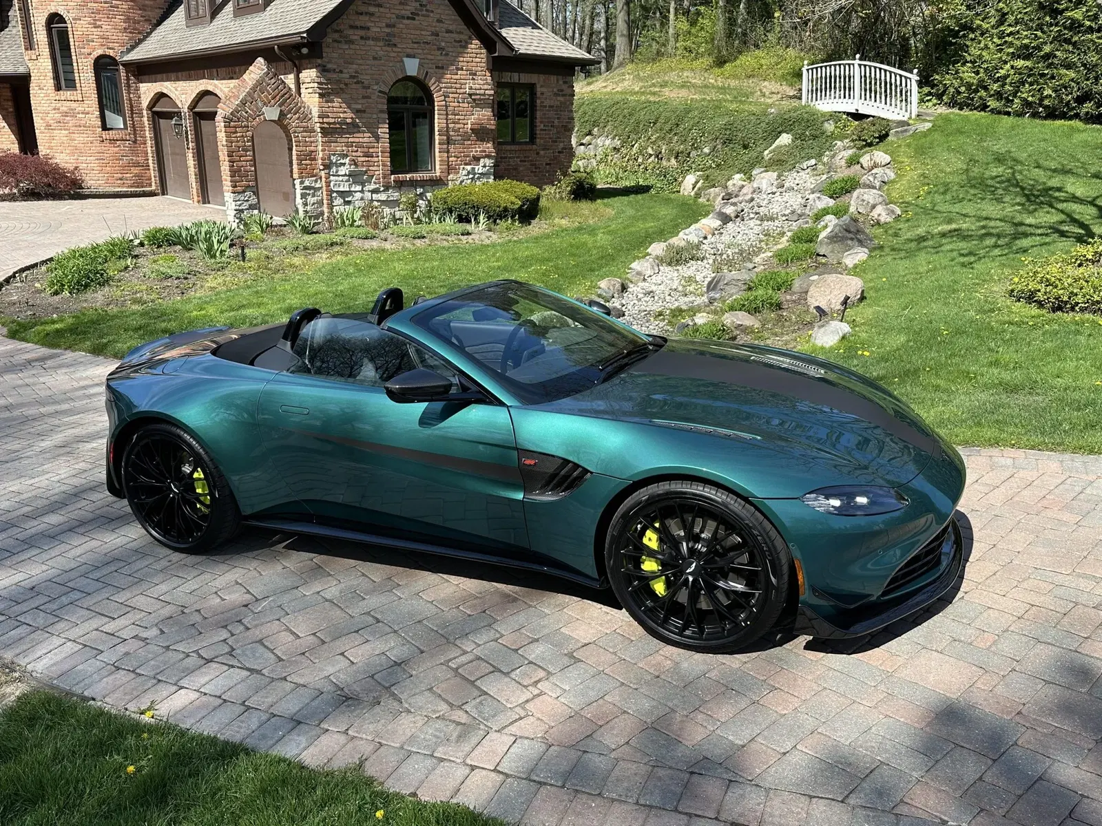 60-Mile 2023 Aston Martin Vantage Roadster F1 Edition