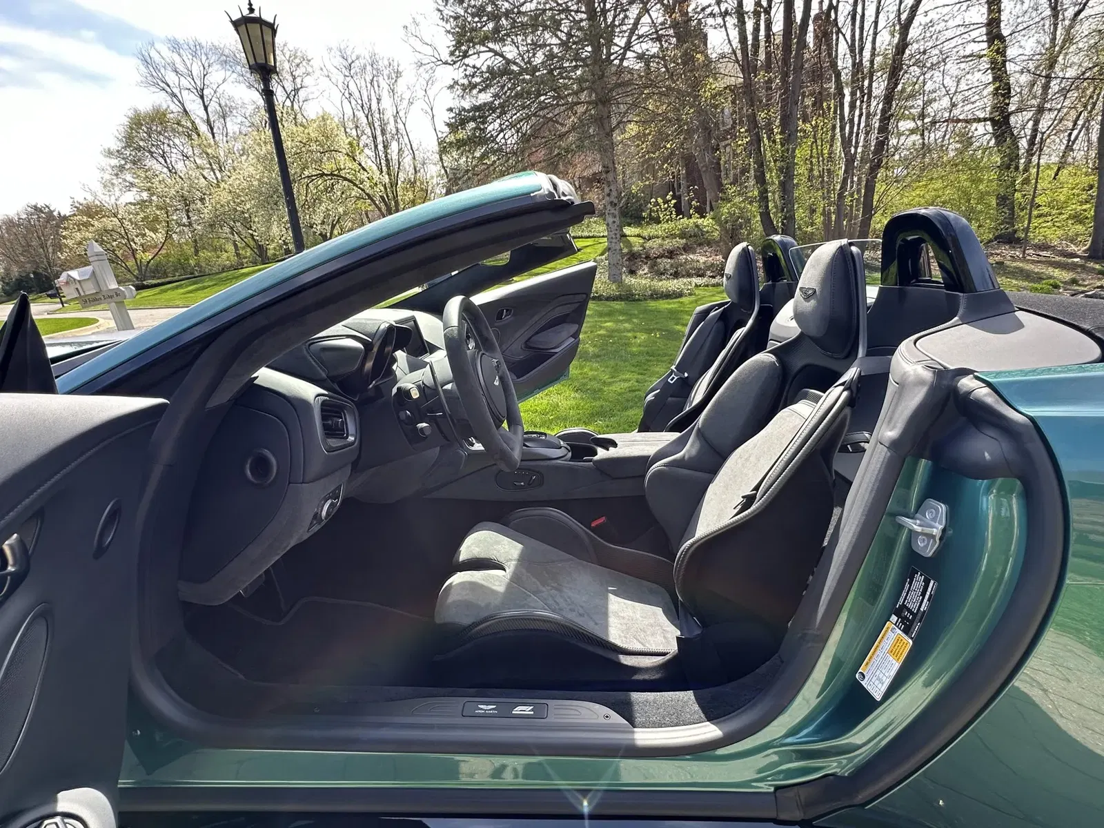 60-Mile 2023 Aston Martin Vantage Roadster F1 Edition