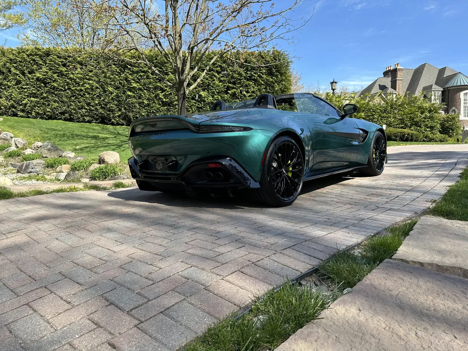 60-Mile 2023 Aston Martin Vantage Roadster F1 Edition
