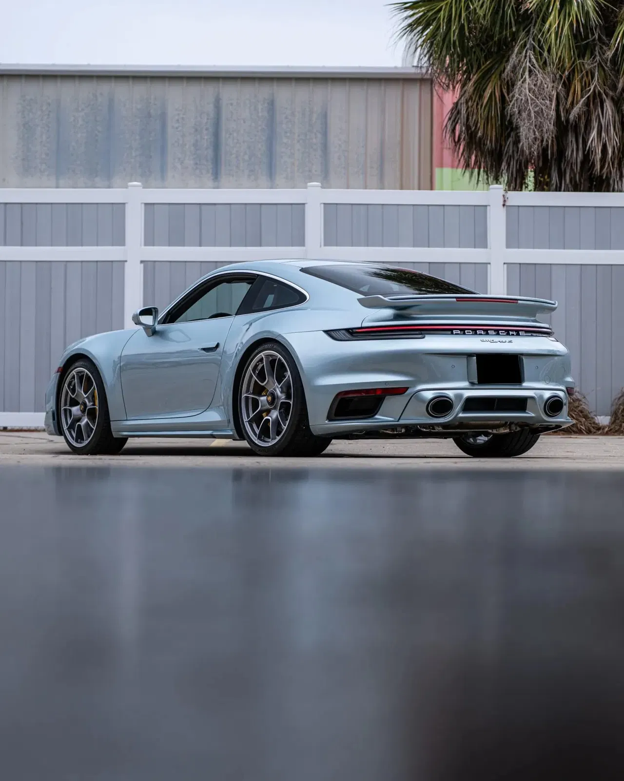 Azzuro Thetys Metallic 2024 Porsche 911 Turbo S Coupe