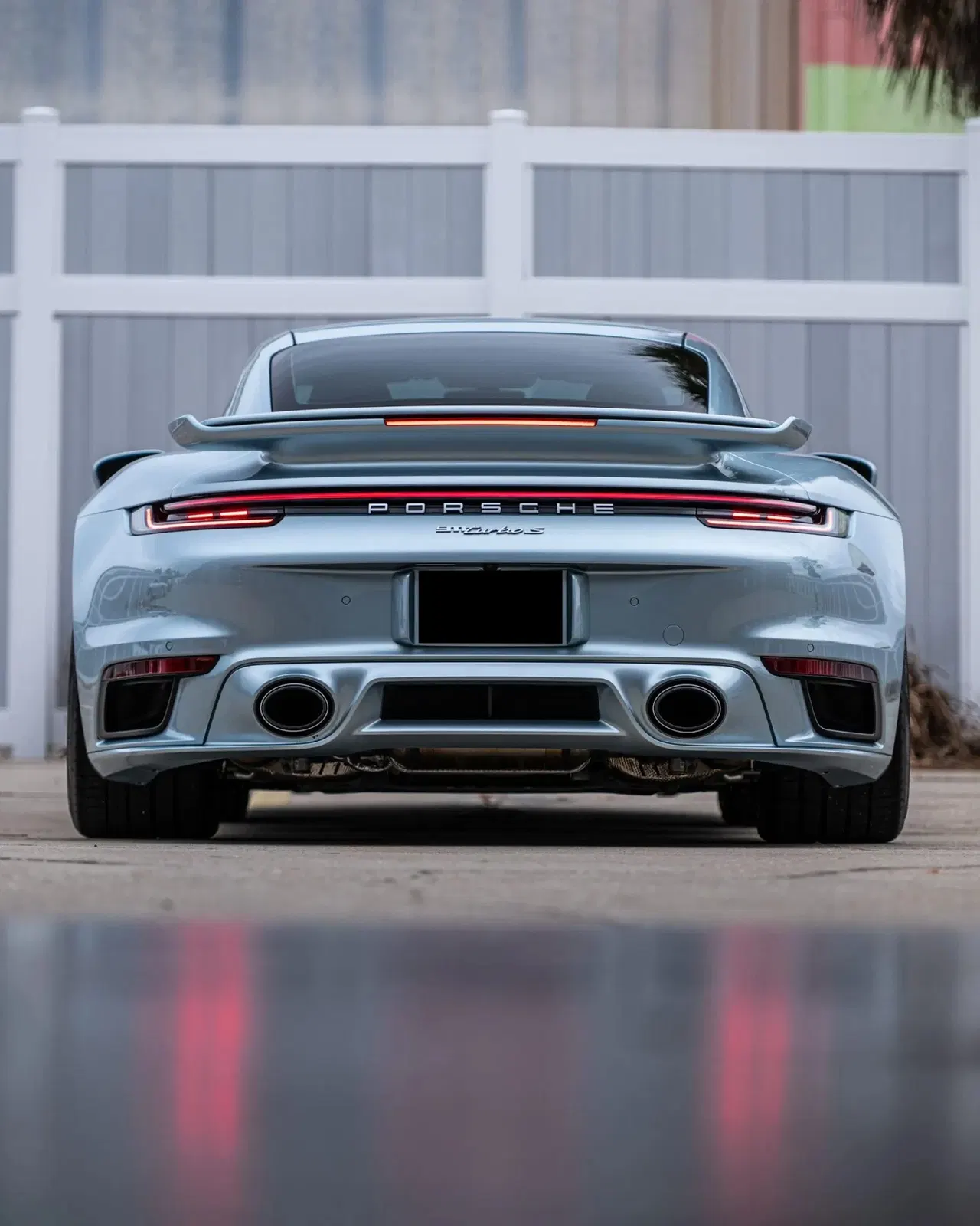 Azzuro Thetys Metallic 2024 Porsche 911 Turbo S Coupe