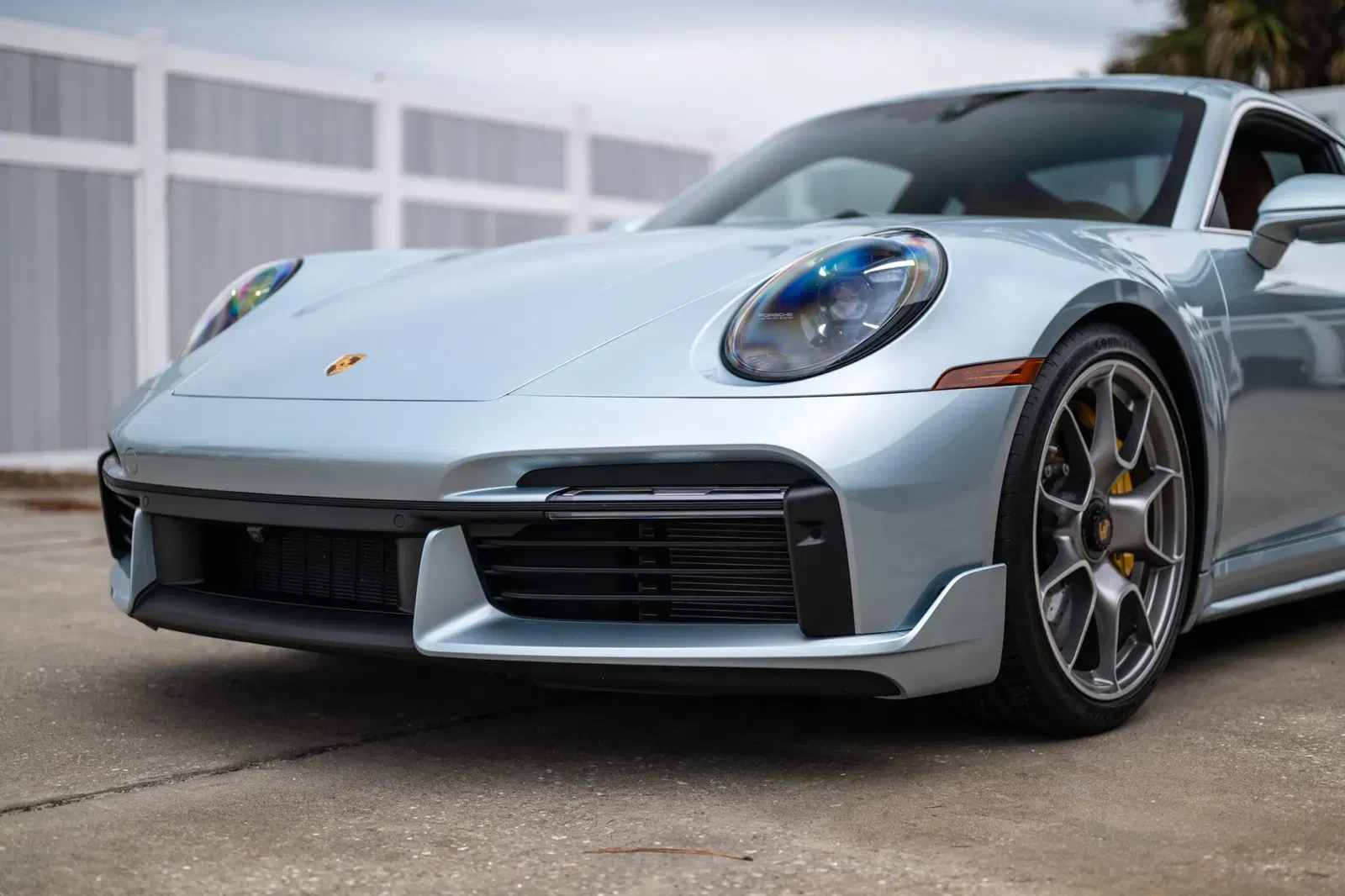 Azzuro Thetys Metallic 2024 Porsche 911 Turbo S Coupe