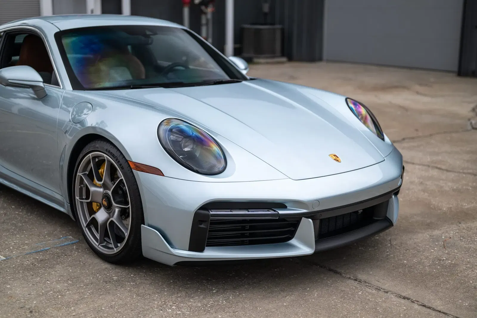 Azzuro Thetys Metallic 2024 Porsche 911 Turbo S Coupe