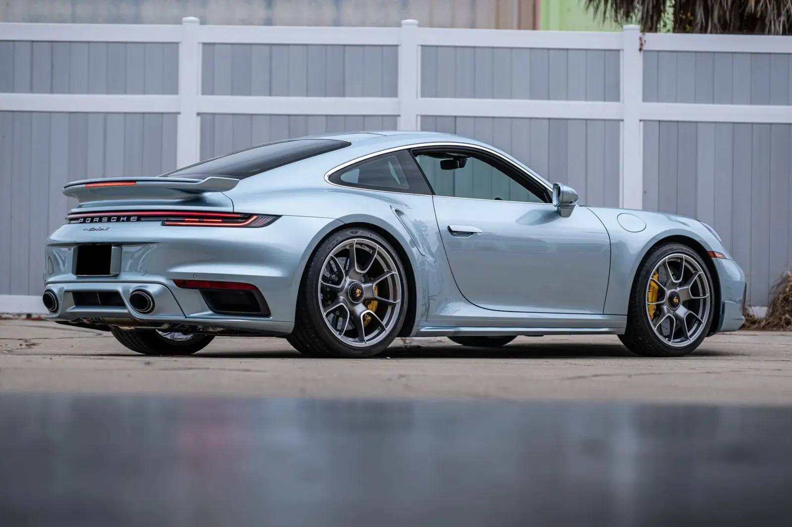 Azzuro Thetys Metallic 2024 Porsche 911 Turbo S Coupe