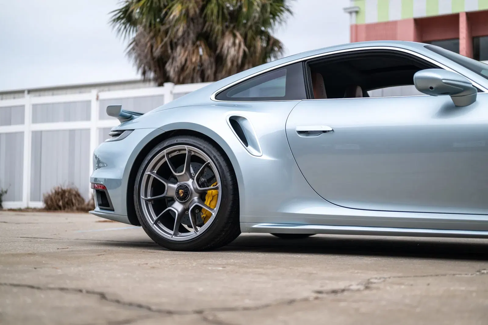 Azzuro Thetys Metallic 2024 Porsche 911 Turbo S Coupe