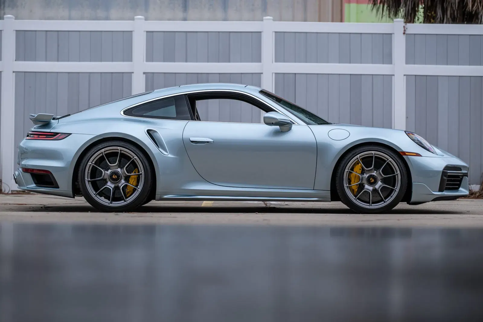 Azzuro Thetys Metallic 2024 Porsche 911 Turbo S Coupe