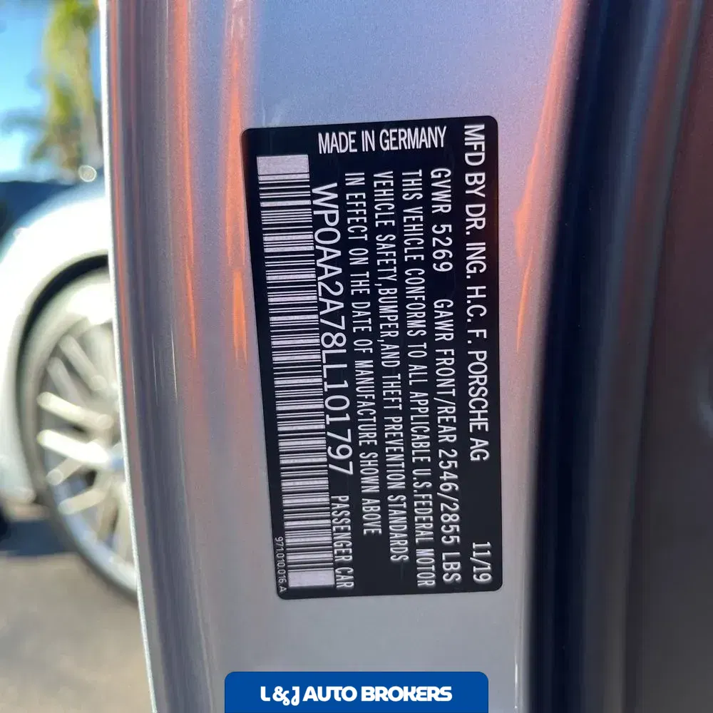2020 Porsche Panamera Base