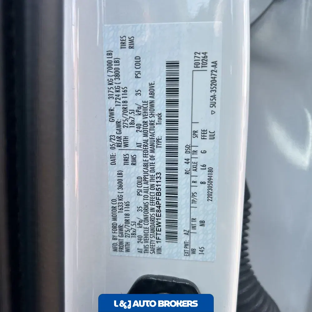 2023 Ford F-150 Tremor