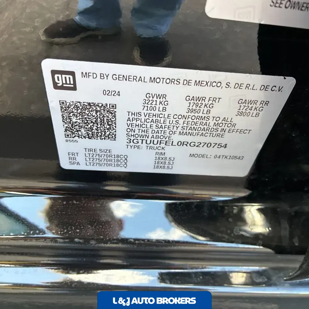 2024 GMC Sierra 1500 AT4X
