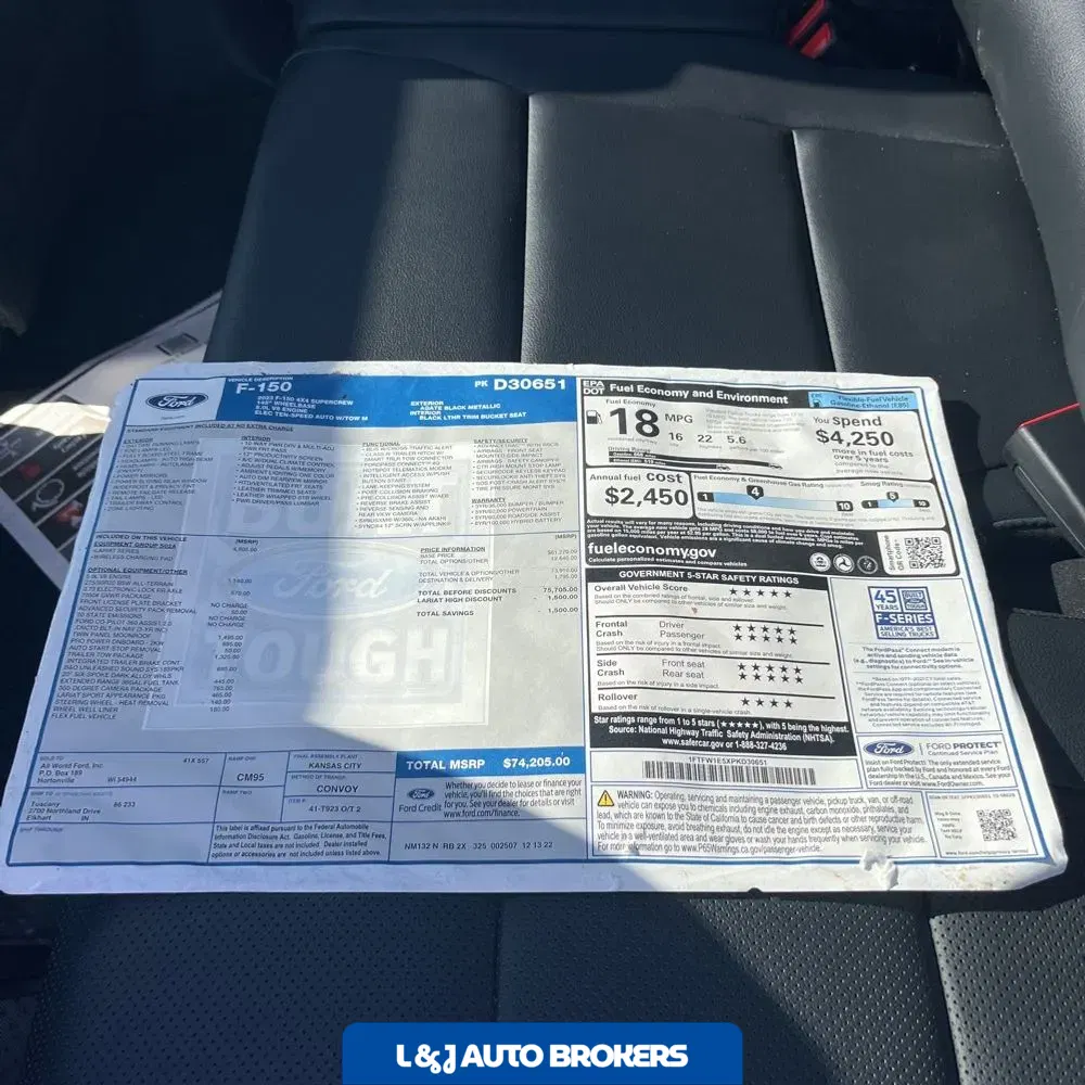 2023 Ford F-150 Lariat