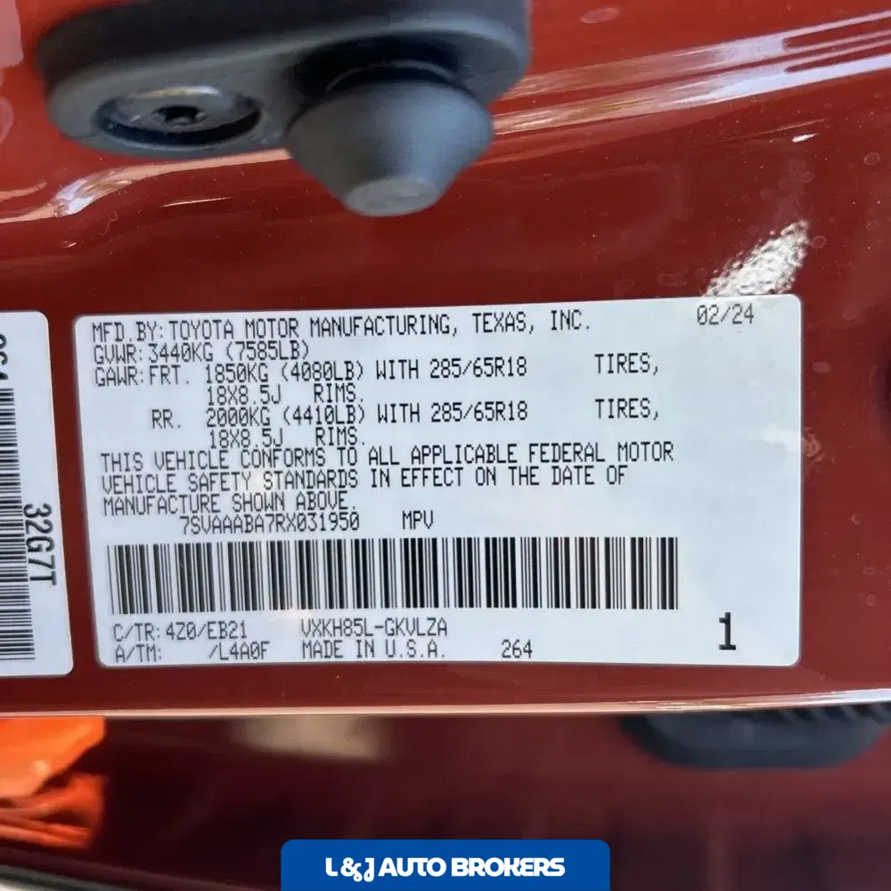 2024 Toyota Sequoia TRD Pro