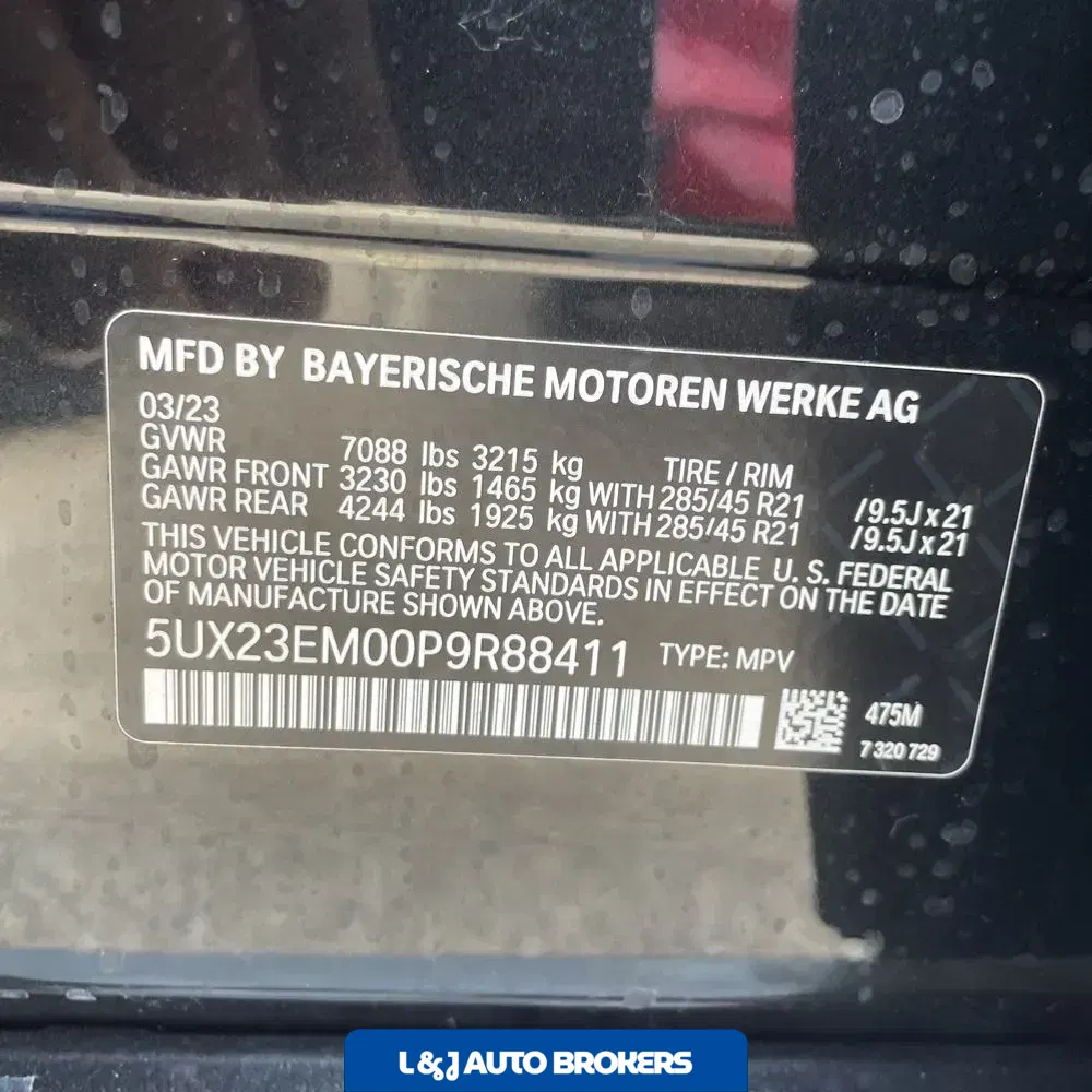 2023 BMW X7 XDrive40i