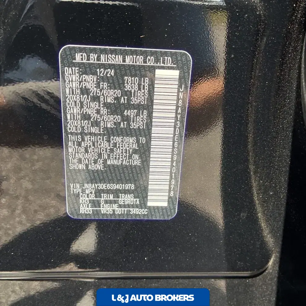 2025 Nissan Armada PRO-4X