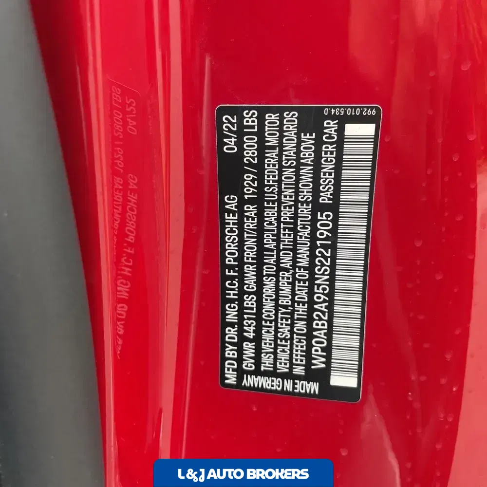 2022 Porsche 911 Carrera 4 GTS
