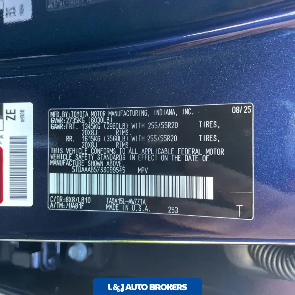 2025 Toyota Grand Highlander Platinum