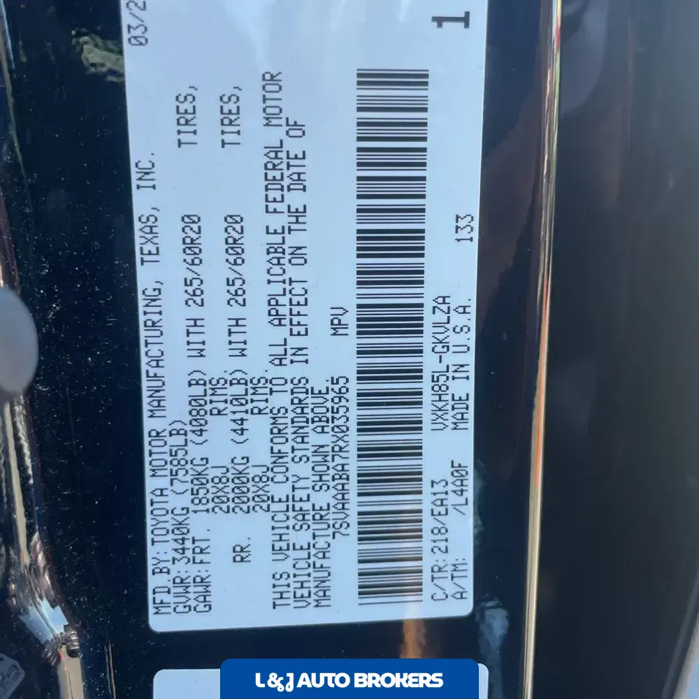 2024 Toyota Sequoia Limited