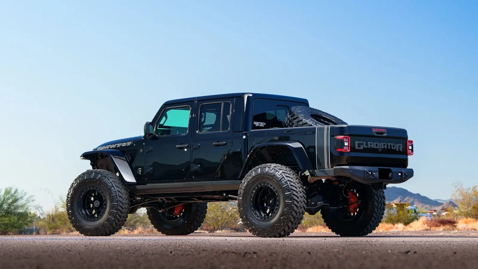 Hellcat-Powered 2022 Jeep Gladiator Rubicon by America’s Most Wanted 4×4