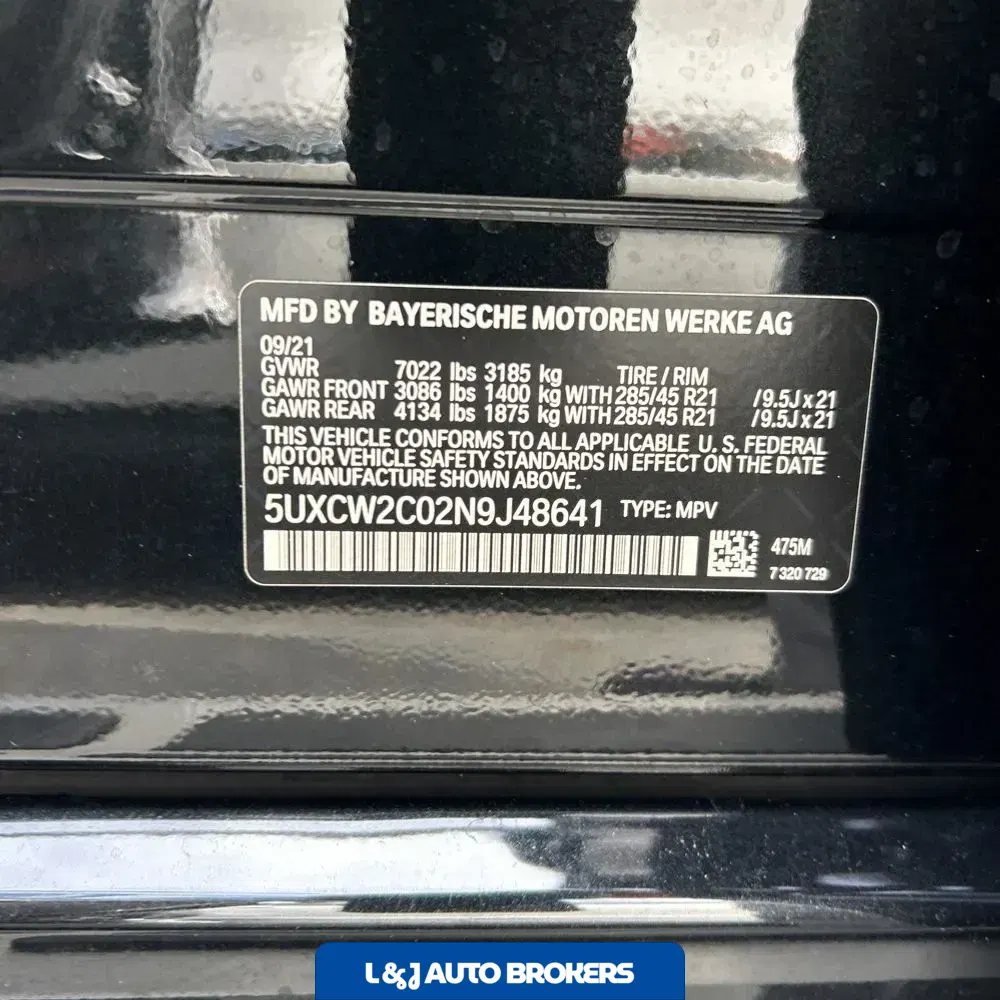 2022 BMW X7 XDrive40i