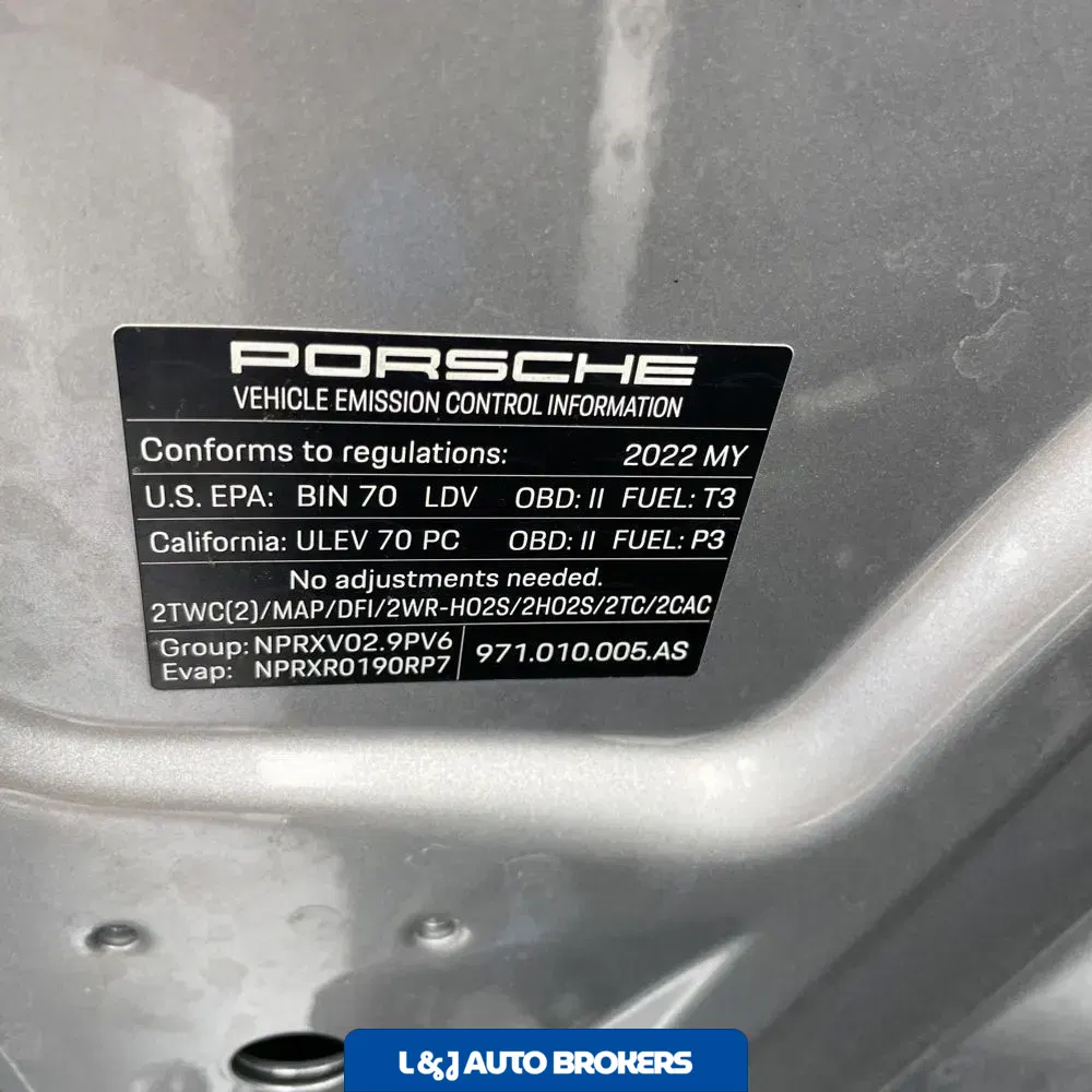 2022 Porsche Panamera Platinum Edition