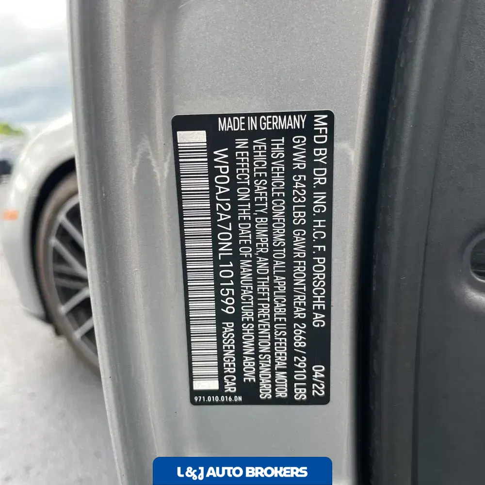 2022 Porsche Panamera Platinum Edition