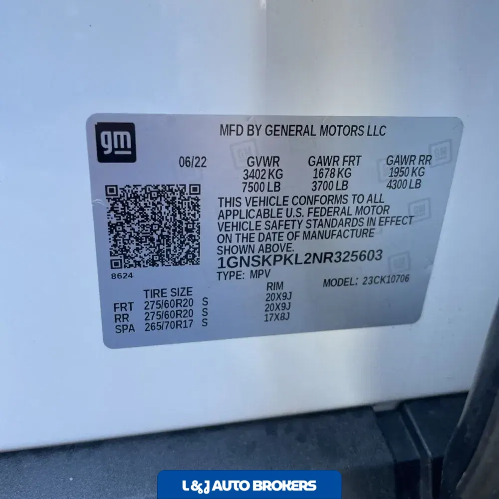 2022 Chevrolet Tahoe Z71