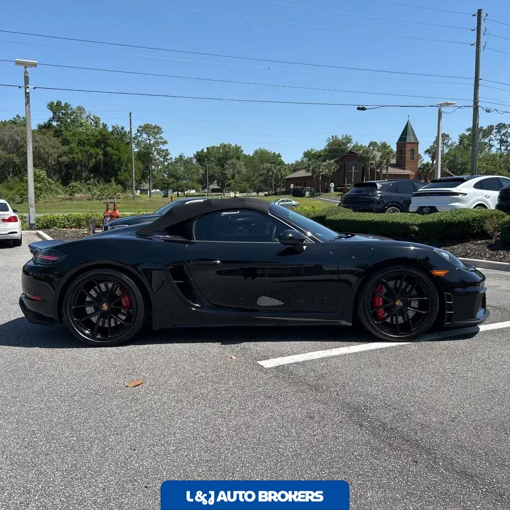 2022 Porsche 718 Boxster Spyder
