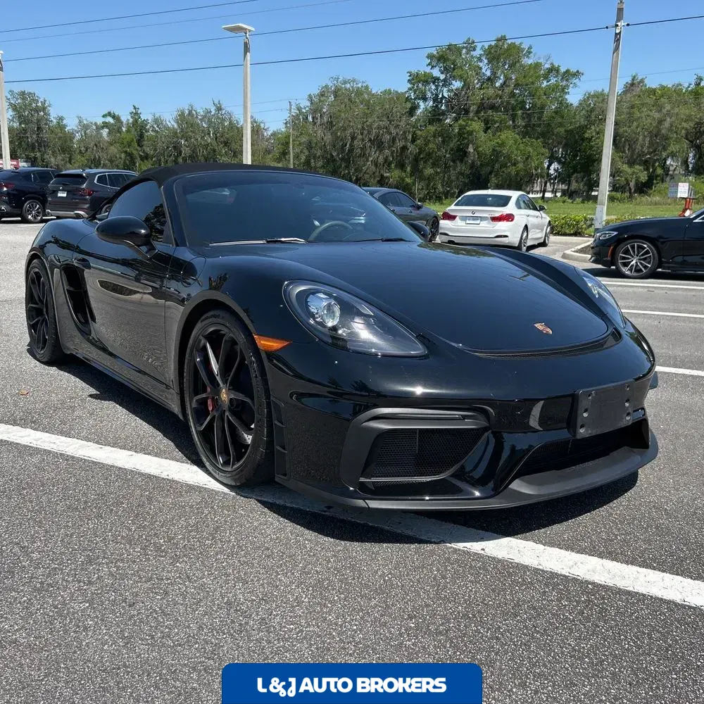 2022 Porsche 718 Boxster Spyder