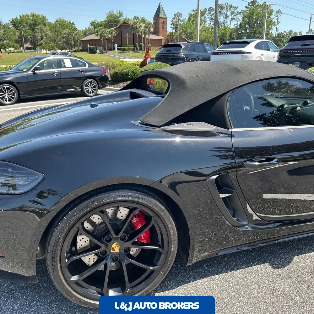 2022 Porsche 718 Boxster Spyder